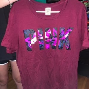PINK campus tee